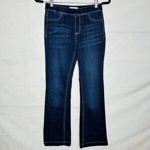 Jelly Jeans Flared Jegging Jeans Sz Small (26x28) Blue Denim Mid-Rise Stretch